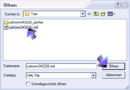 xml-datei öffnen